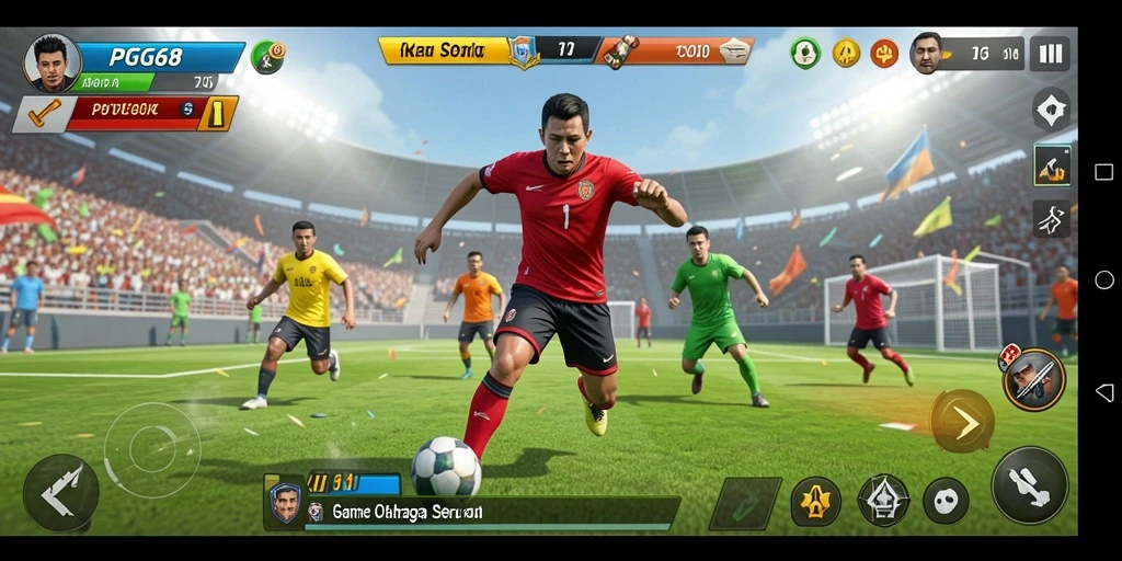 Tampilan gameplay PGG68 yang menarik dan mendebarkan.