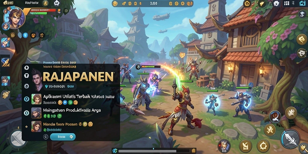 Tampilan antarmuka RAJAPANEN yang memudahkan pengelolaan tugas.