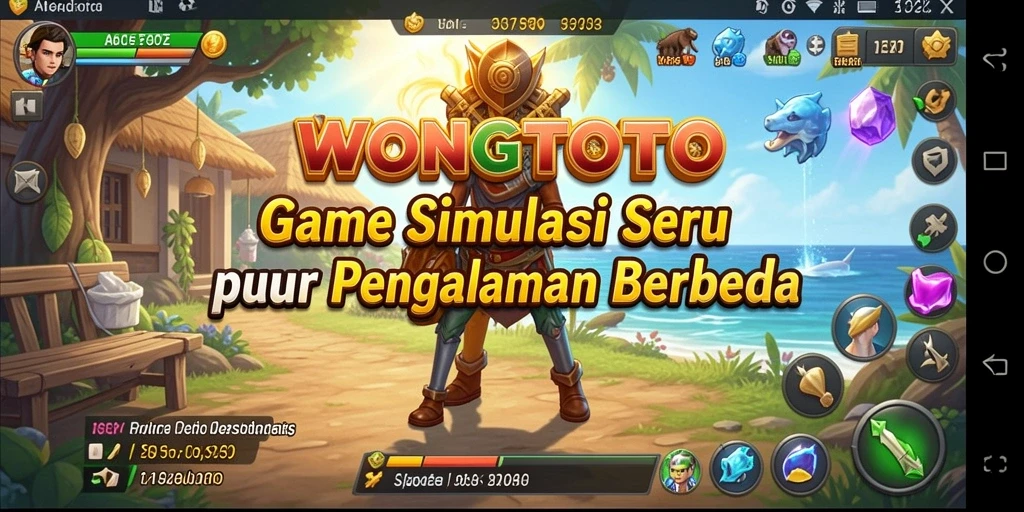 Tampilan gameplay <strong>WONGTOTO</strong> yang mengasyikkan dan penuh tantangan.